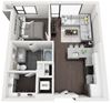Floor Plan at 1000 Speer by Windsor